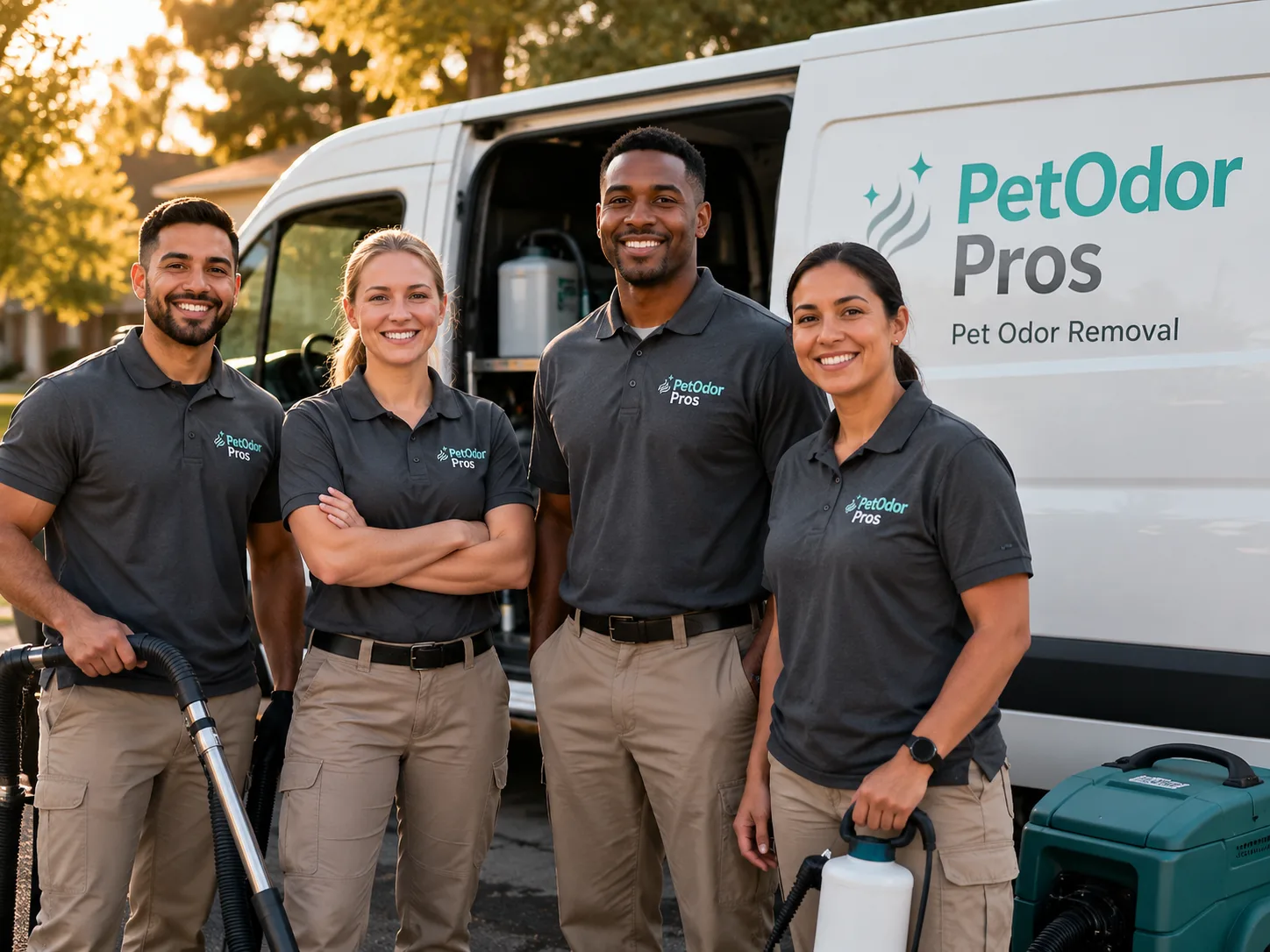 Pet Odor Removal team serving Russellville, AR